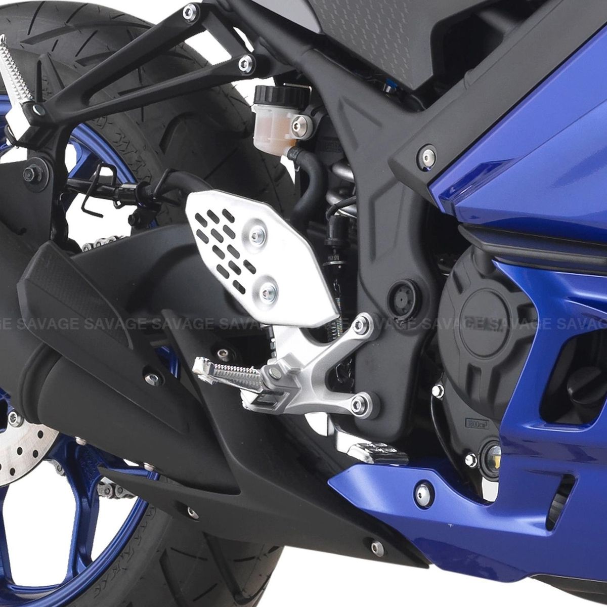 Pedalines De Piloto Para Moto Yamaha R15 V3  V4, marca GENERICO - Foto 2