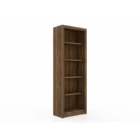 Estante Librero 5 Niveles 31.5x171.5x31.5 cm Nogal