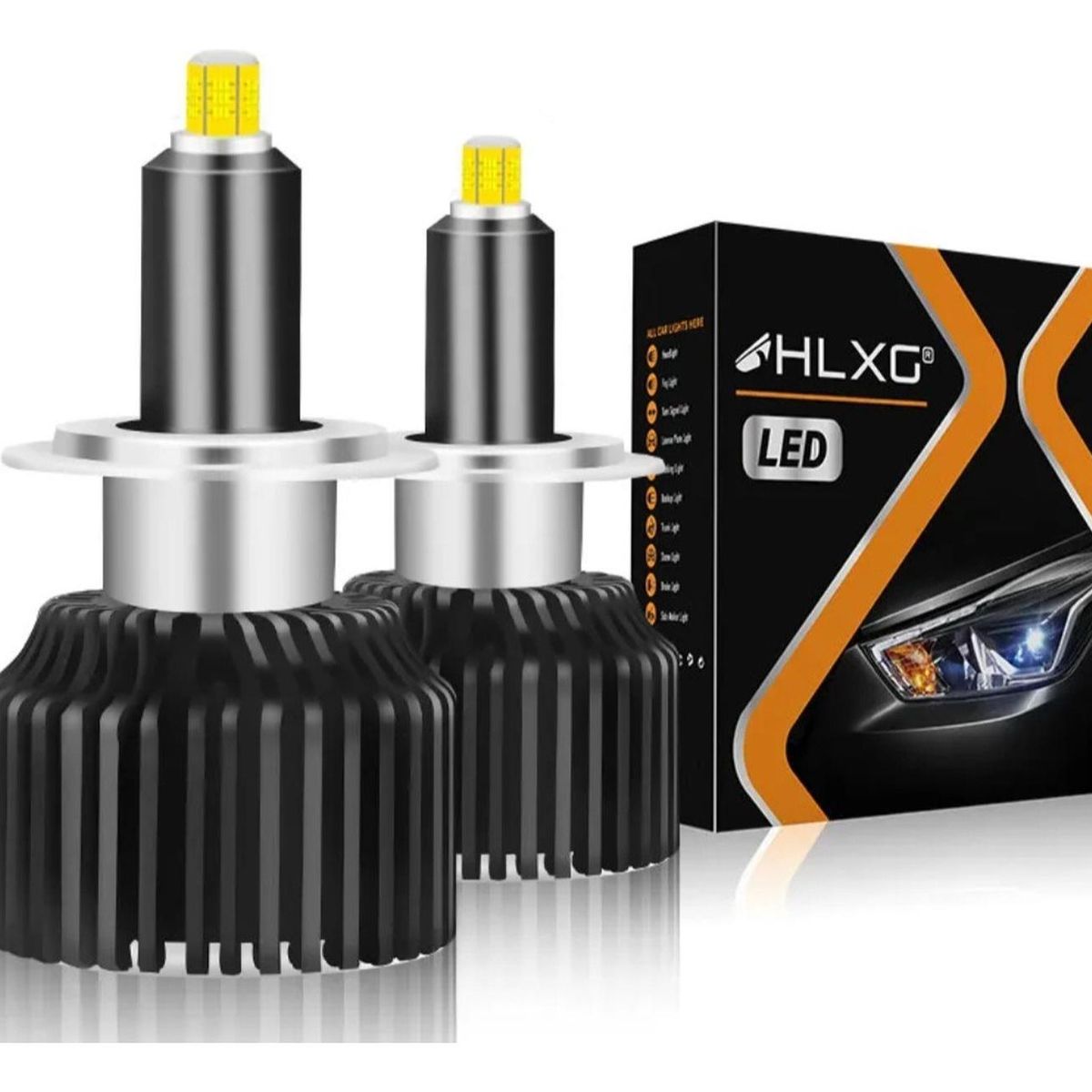 GENERICO - Ampolleta Mini Turbo Led H11 - 360°  25000lm  Canbus  55w