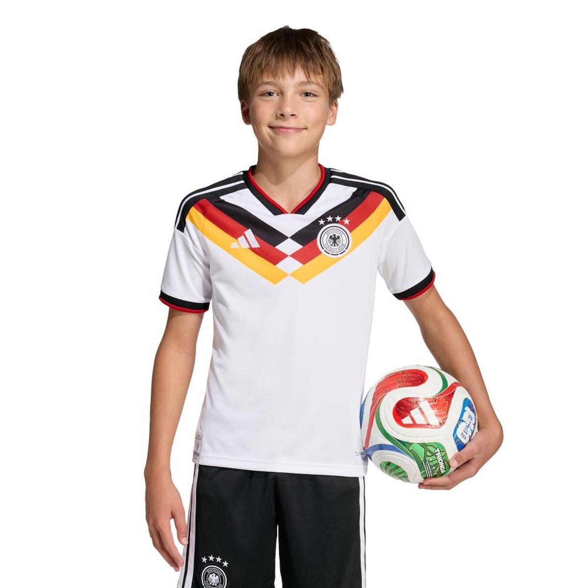 ADIDAS - Camiseta Fútbol Alemania Home Unisex niño