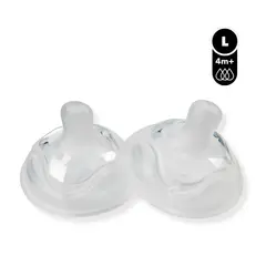 TWISTSHAKE - Tetinas Double Pro 2 uns L 4m+