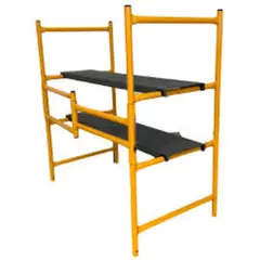 BRYO - Mini Andamio Plegable + 2 Tablones con ruedas