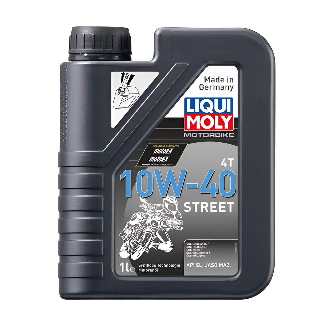 LIQUI MOLY - ACEITE LIQUI MOLY MOTORBIKE 4T STREET SINTÉTICO 10W40