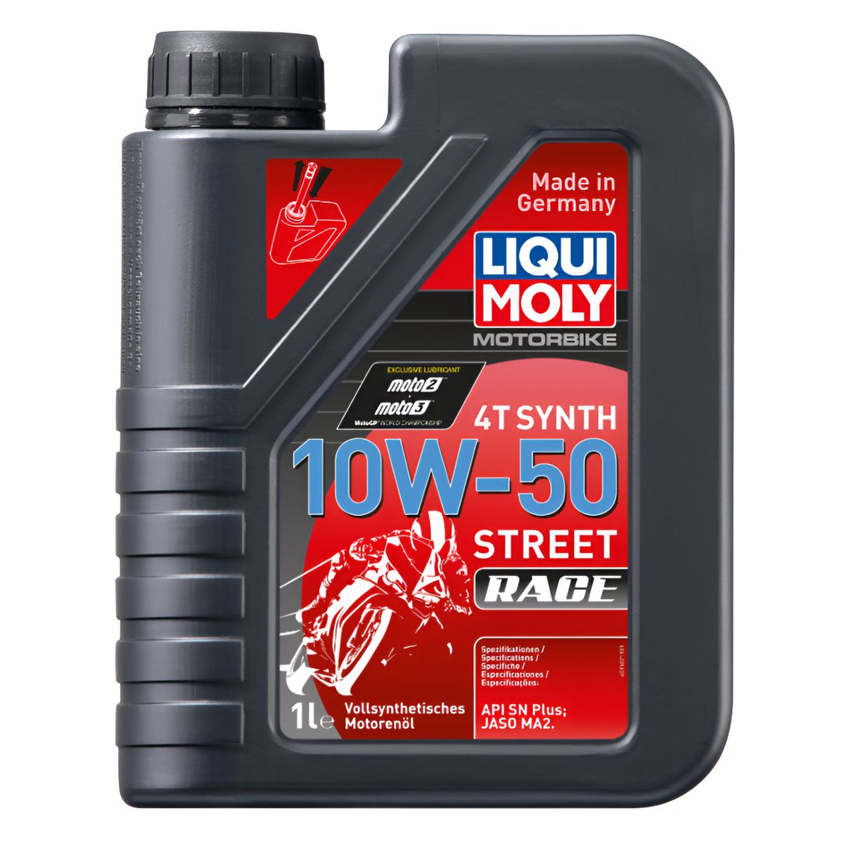 LIQUI MOLY - ACEITE LIQUI MOLY MOTORBIKE 4T STREET SINTÉTICO 20W50