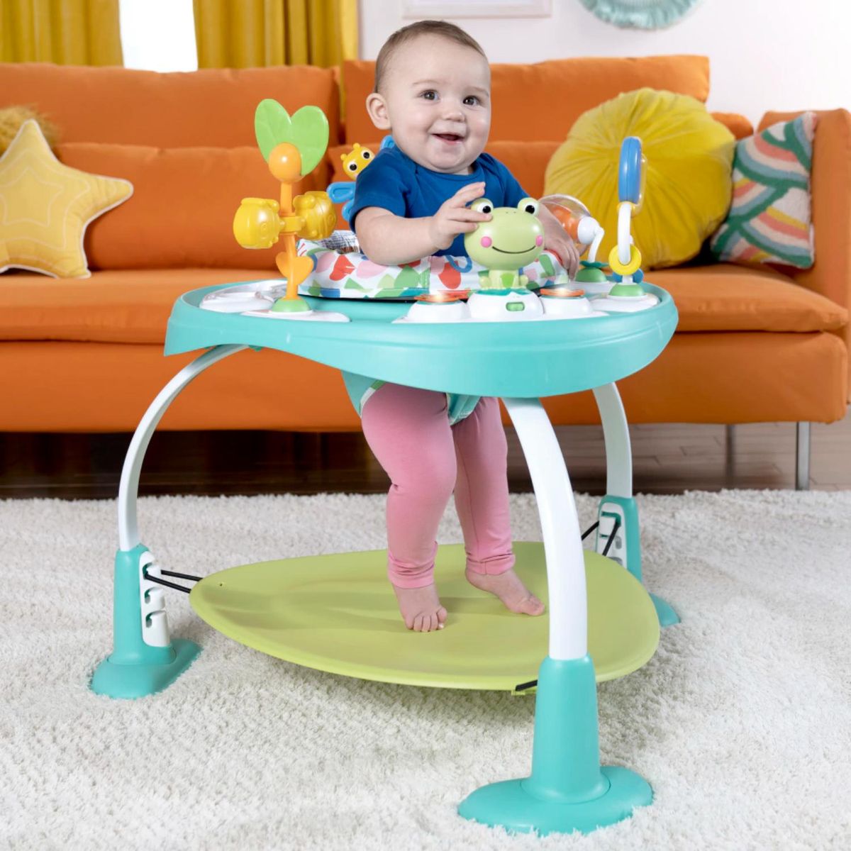 BRIGHT STARTS - Centro de Actividades 2 en 1 Playful Pond Bright Starts