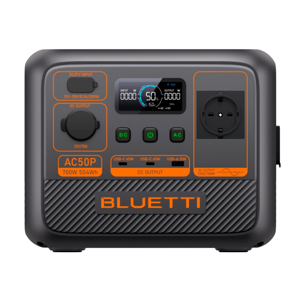 BLUETTI - Estación de energía Bluetti AC50P  700W - 504Wh