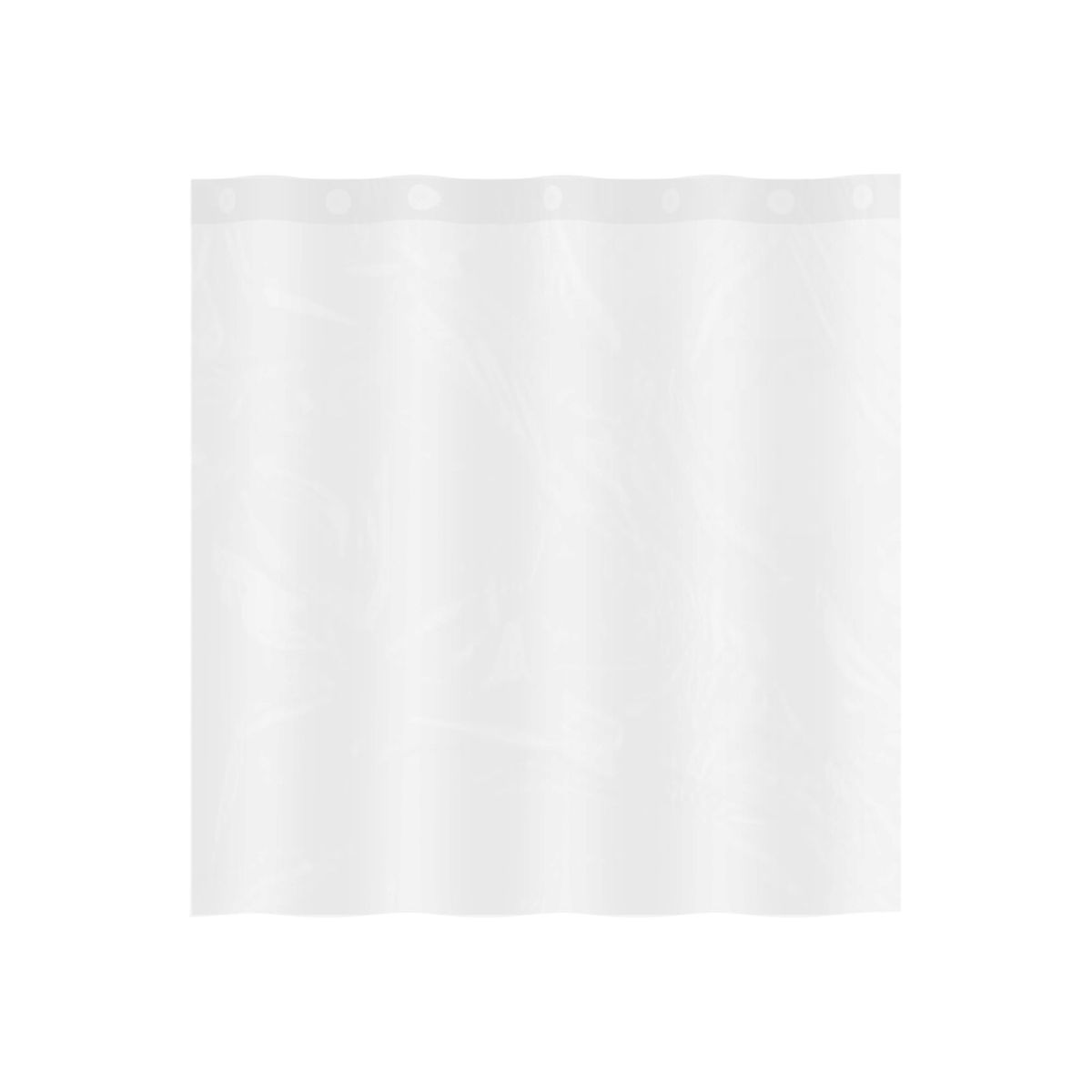 DECO EXPRESS - Forro Cortina Baño Peva 180x180 Cms Color Blanco