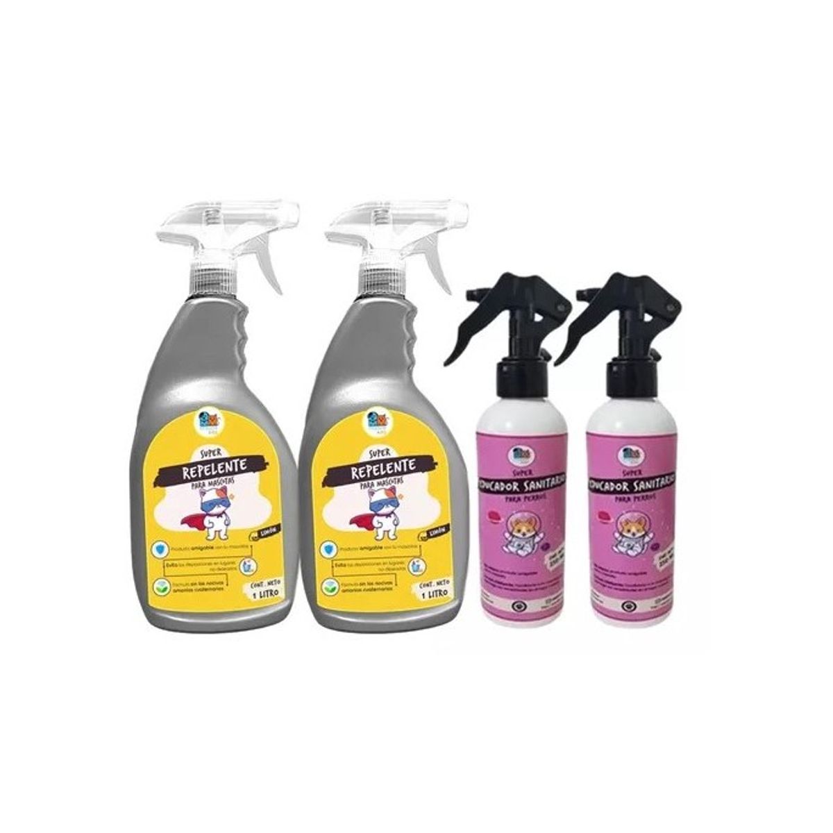 MASCOKITS - Kit Para Perro Educador Sanitario repelente