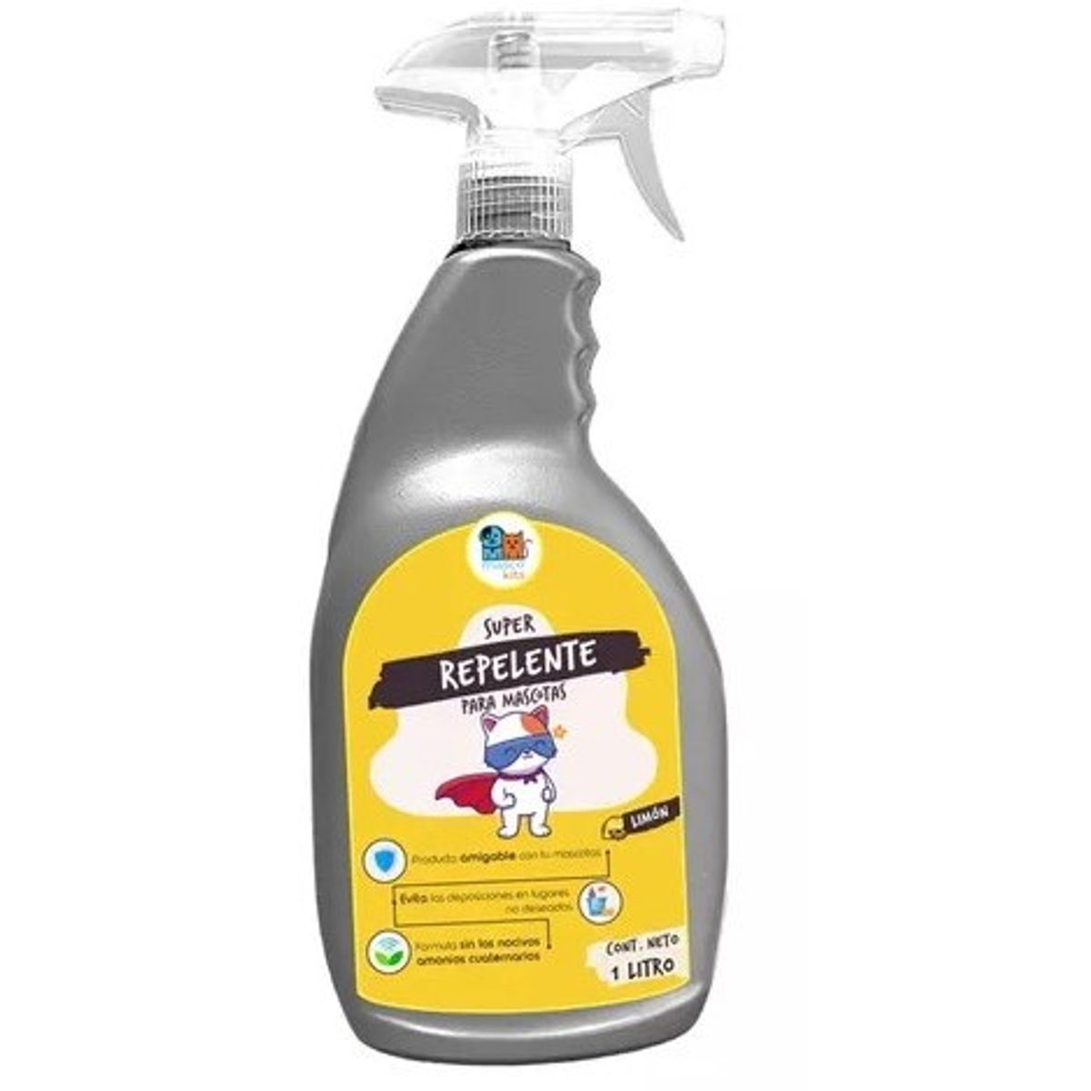 MASCOKITS - Kit Eliminador Olores + Repelente Para Perros Y Gatos 1 Ltr.