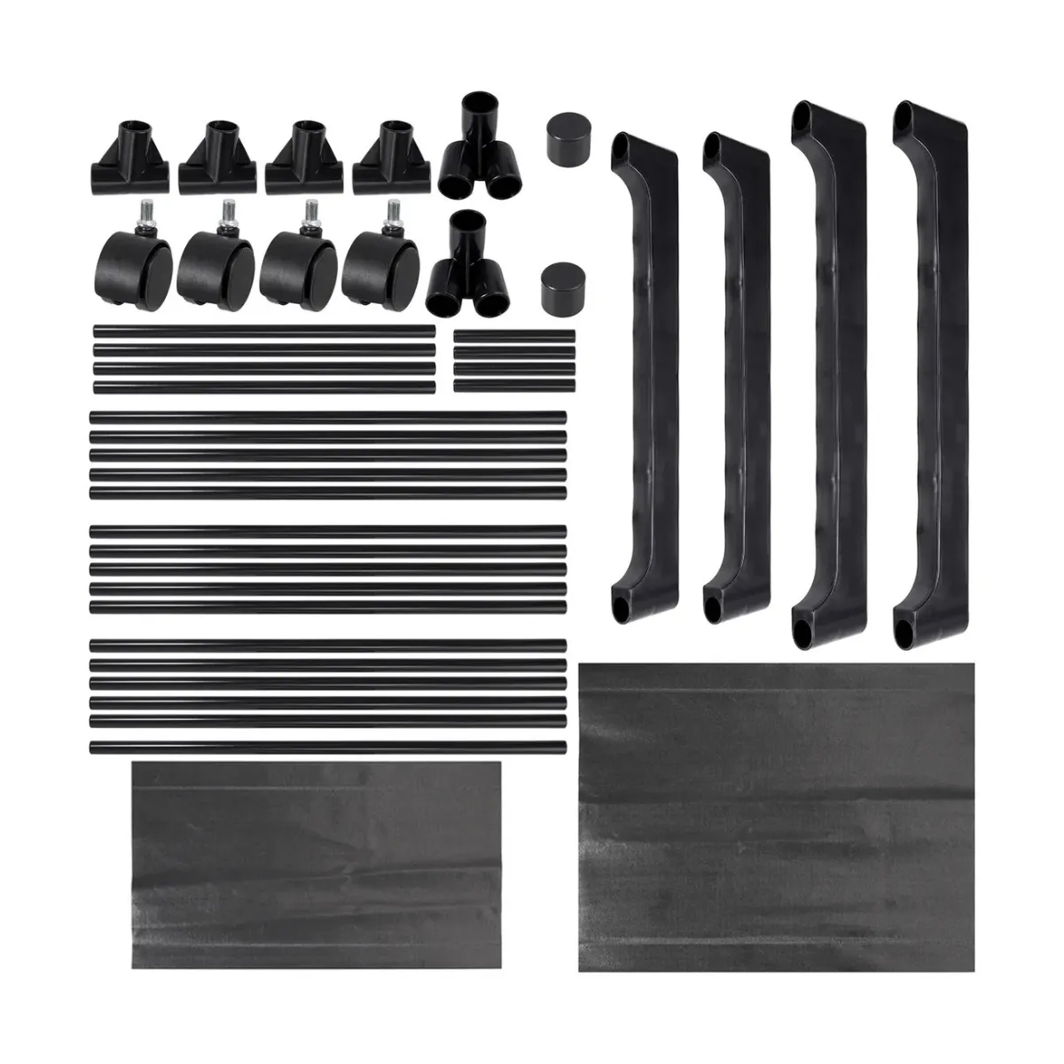 GENERICO - Perchero Closet Estante Organizador Colgador Ropa Color negro