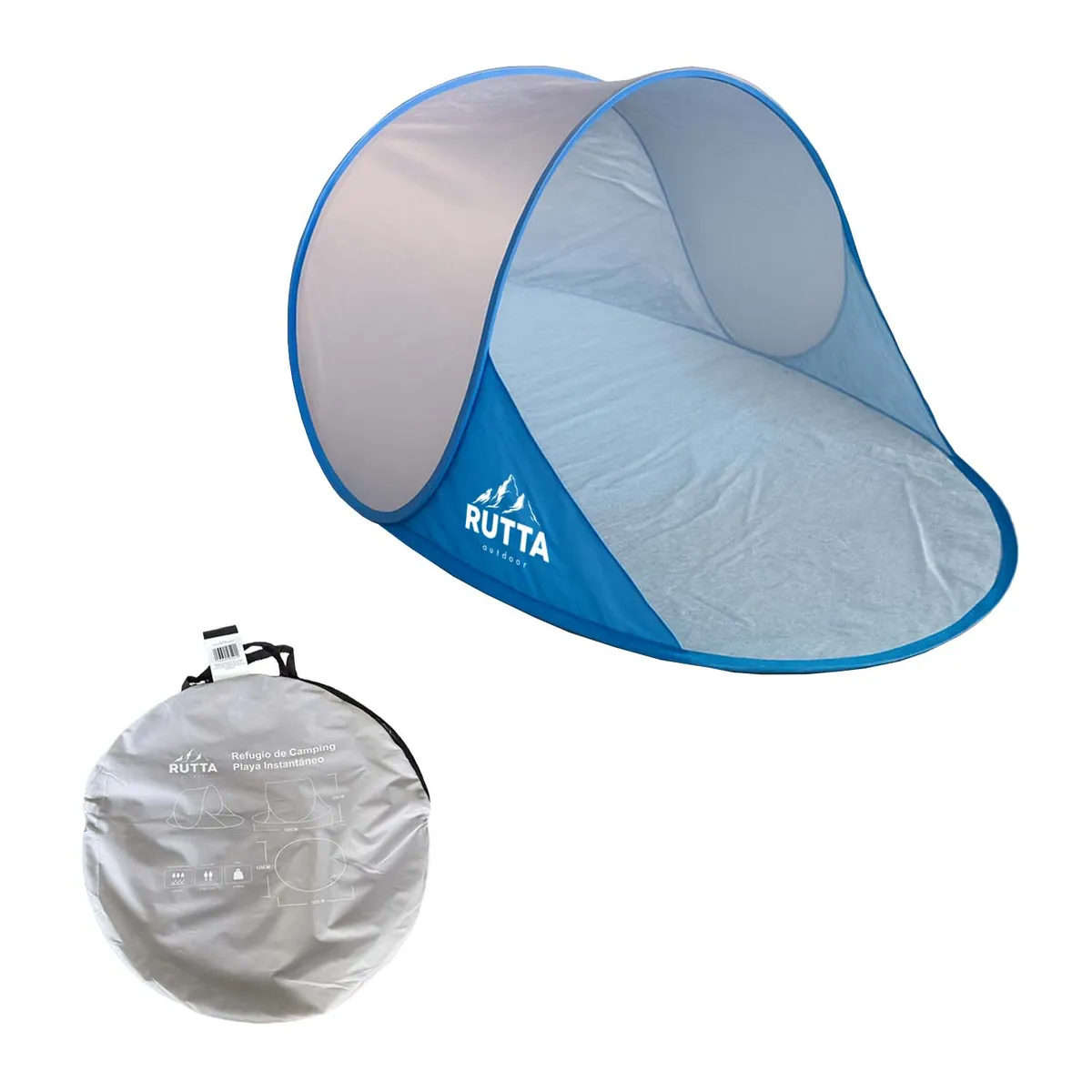 RUTTA - Refugio de Camping Playa Instantáneo