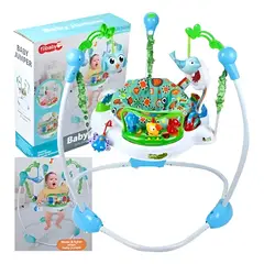 GENERICO - Baby Jumper Saltarina Azul con Verde