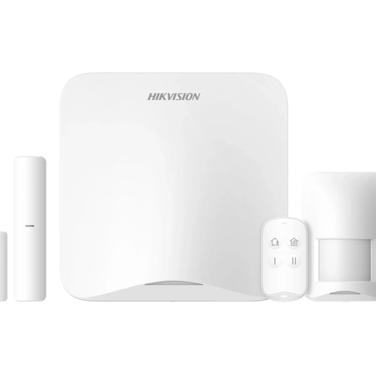 HIKVISION - Kit Alarma Inalambrica Wifi 16 Zonas Ax Home Hikvision Color Blanco