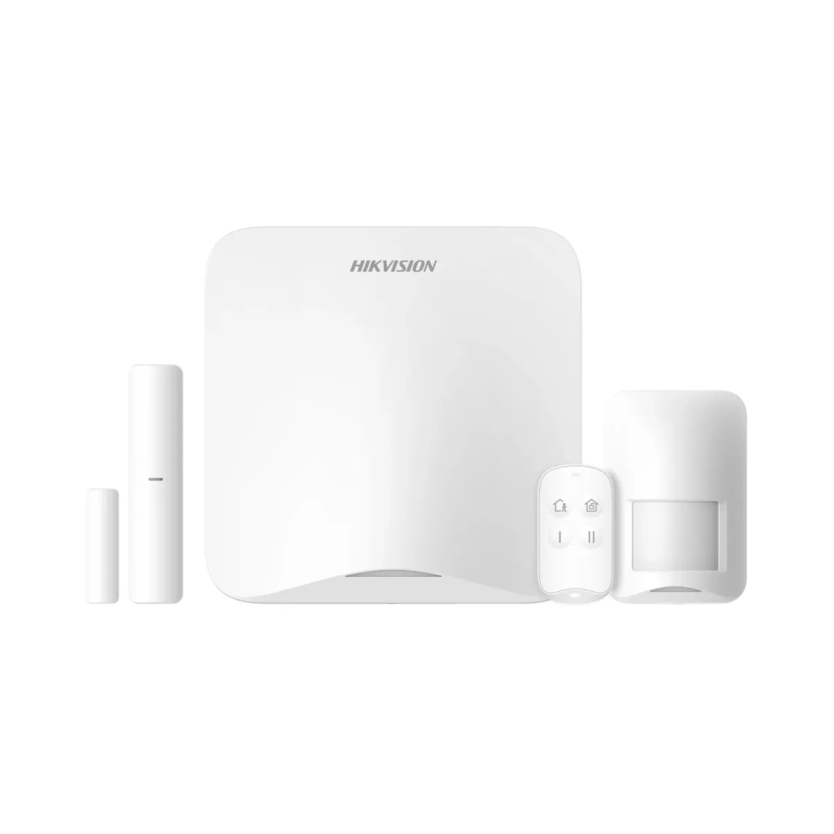 HIKVISION - Kit Alarma Inalambrica Wifi 16 Zonas Ax Home Hikvision Color Blanco