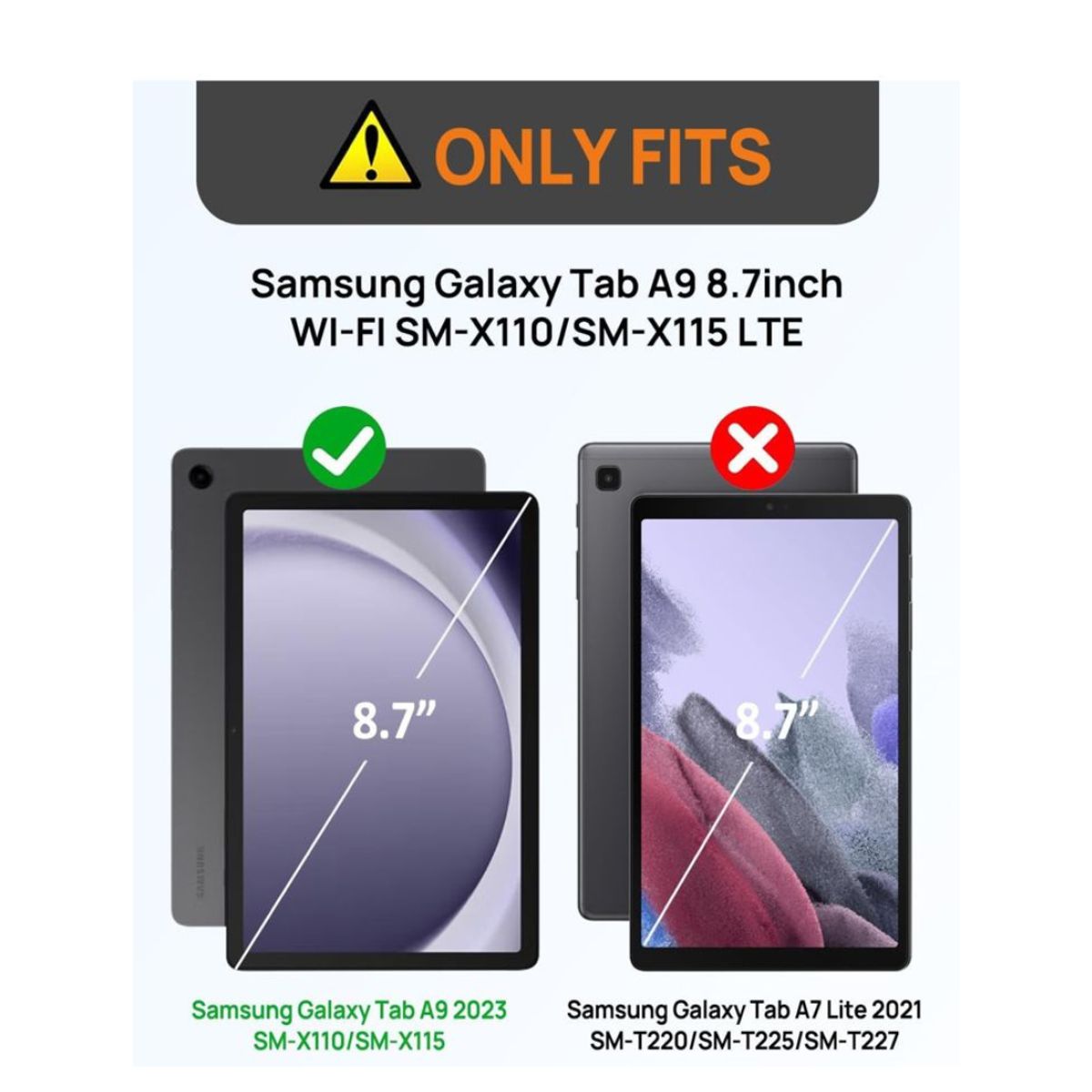 GENERICO - Funda Carcasa 360 Giratoria Para Samsung Galaxy A9 8.7" X110