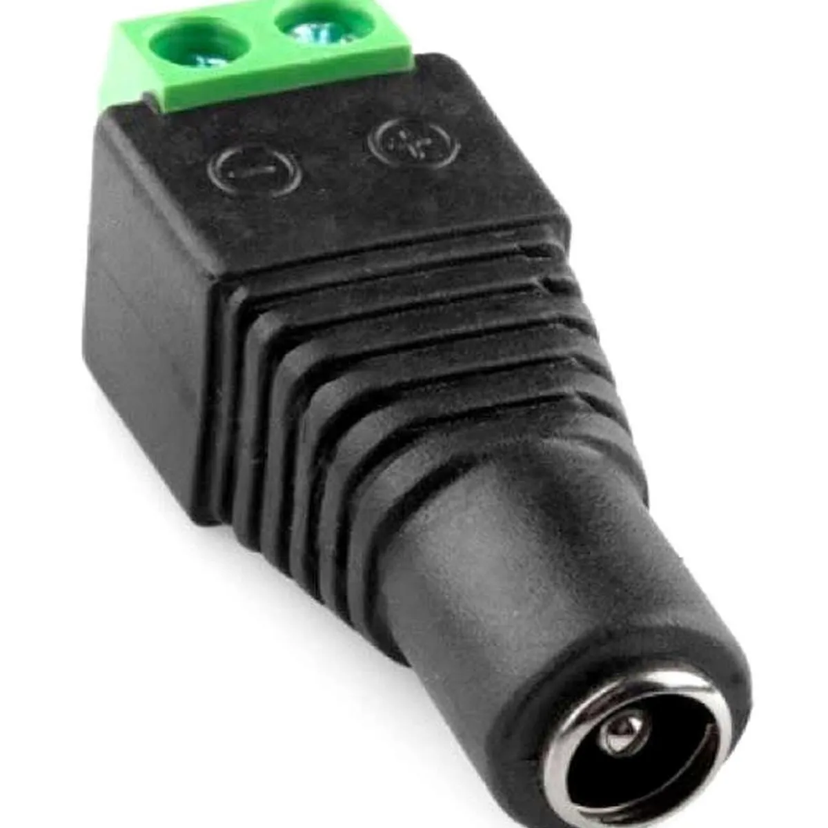 GEN - Conector Terminal Poder 5.5x2.1 Hembra Jack Camaras Tira Led