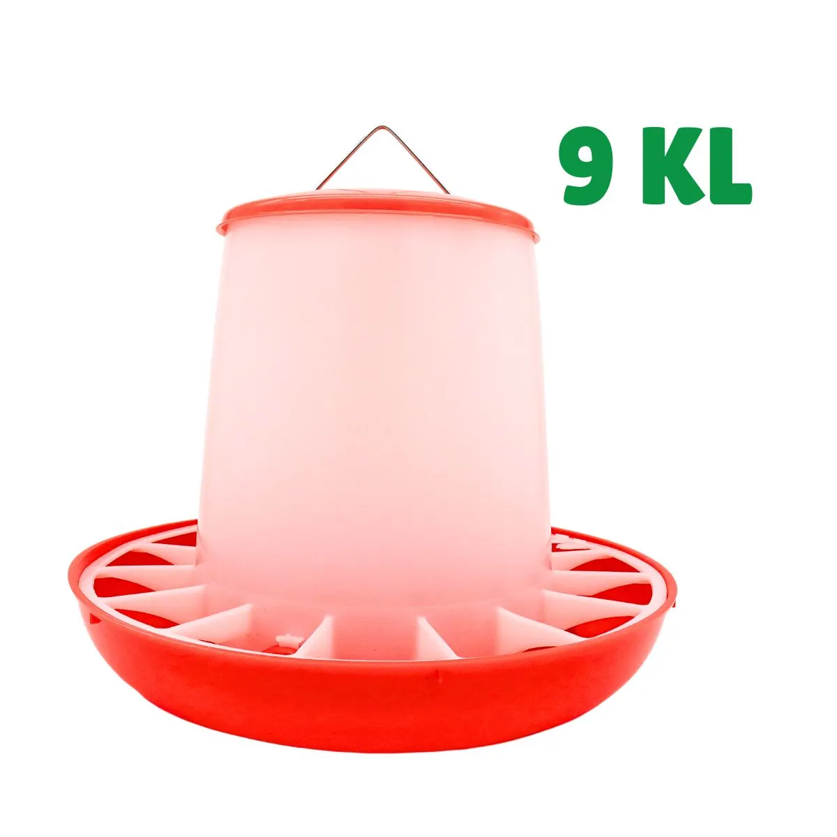 GENERICO - Comedero Para Gallinas 9kg + Bebedero 3l Pack Aves
