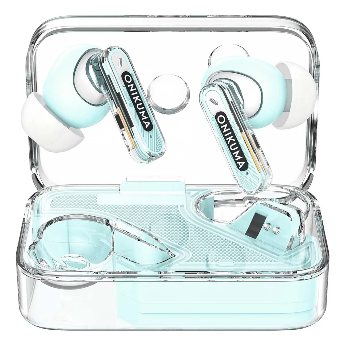 ONIKUMA - Auriculares Bluetooth Onikuma T5 Tws Reducción de Ruido Blue