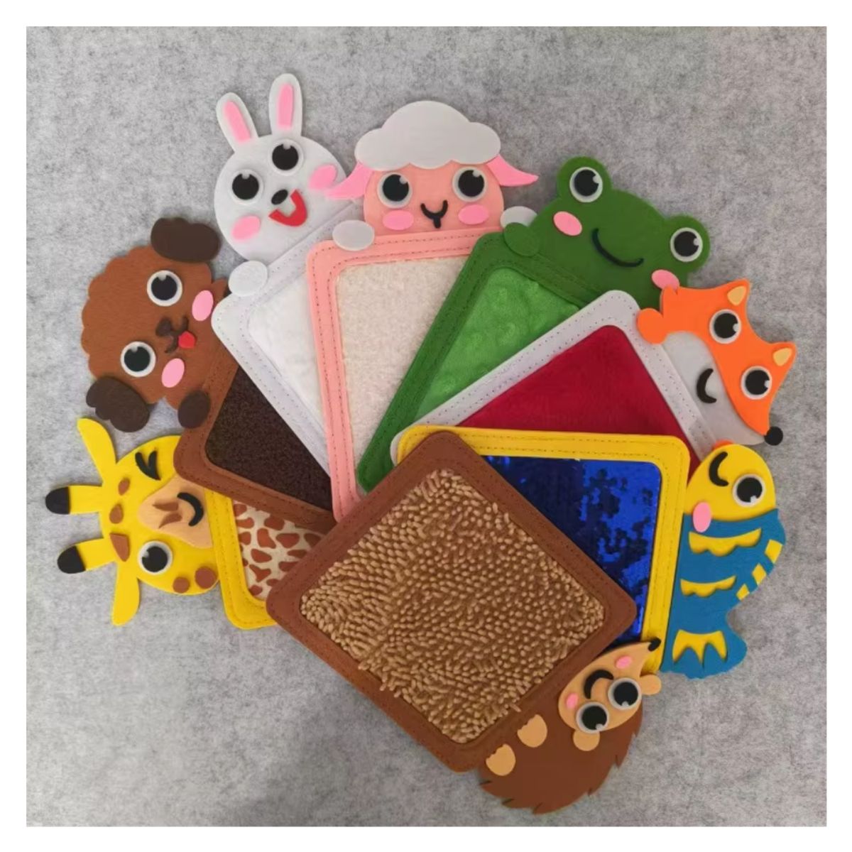 OEM - SET DE ALFOMBRA SENSORIAL MONTESSORI