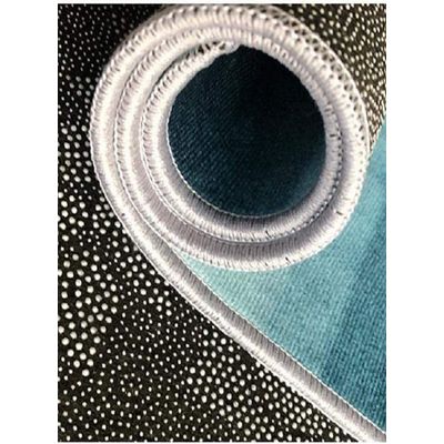 Imagen 2 del producto ALFOMBRA 200X240 CM DISEÑO CUADRO AZUL ELEGANTE MODERNA DECORATIVA DCOIDEA