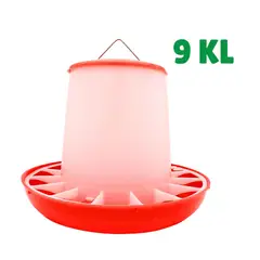 GENERICO - Comedero Gallinas Pollos 9kg Aves Granja Pollitos