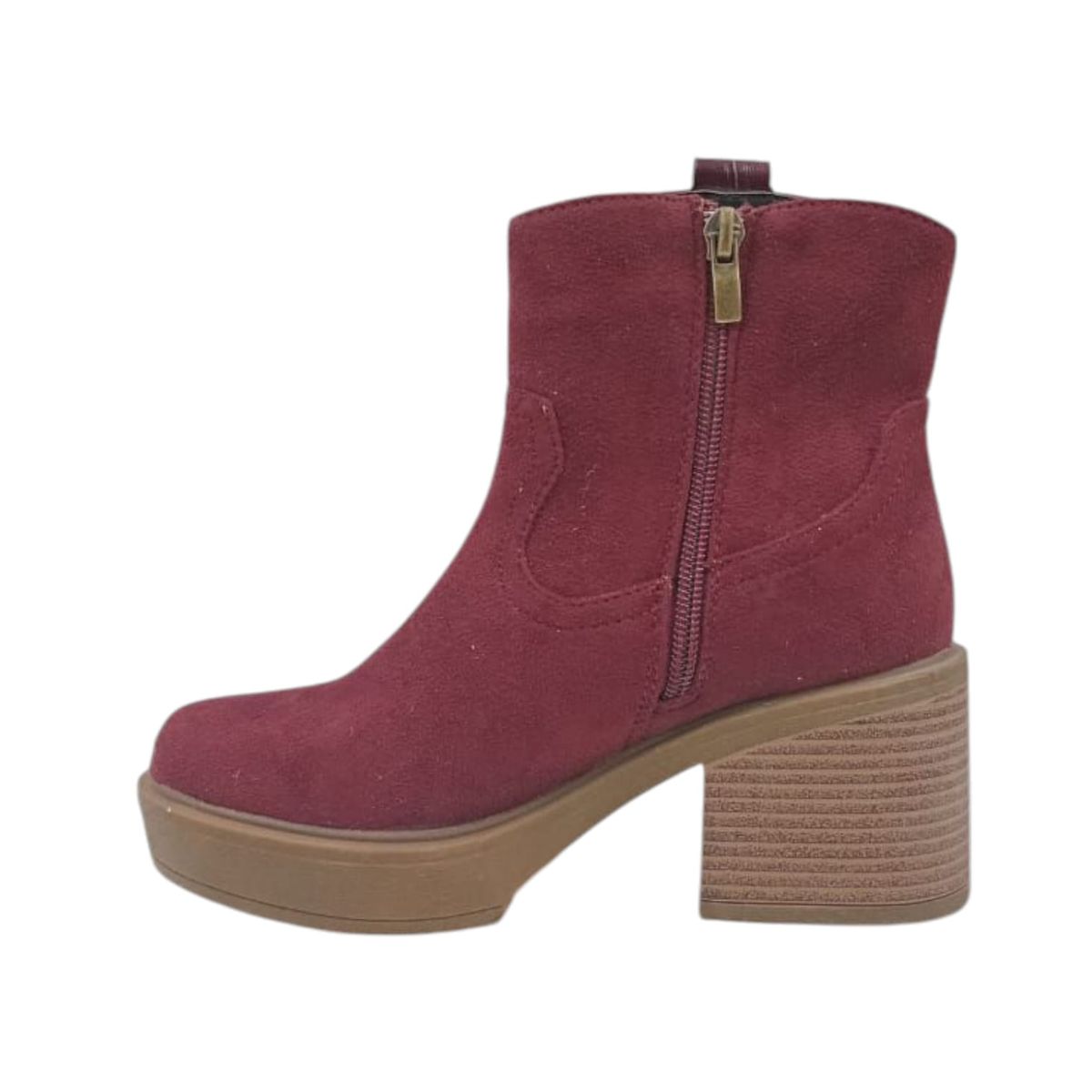 HERIEL - Botín Burdeos Charol Mujer