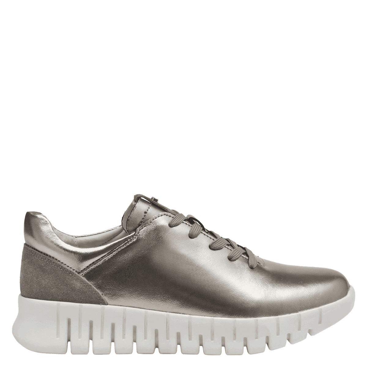 16 HRS - Zapatilla Casual Mujer Plateado 16 Hrs