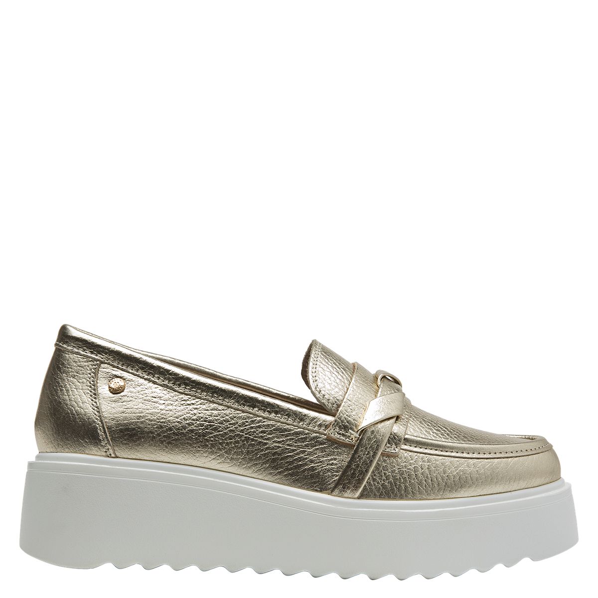 POLLINI - Zapato Casual Mujer Dorado Pollini