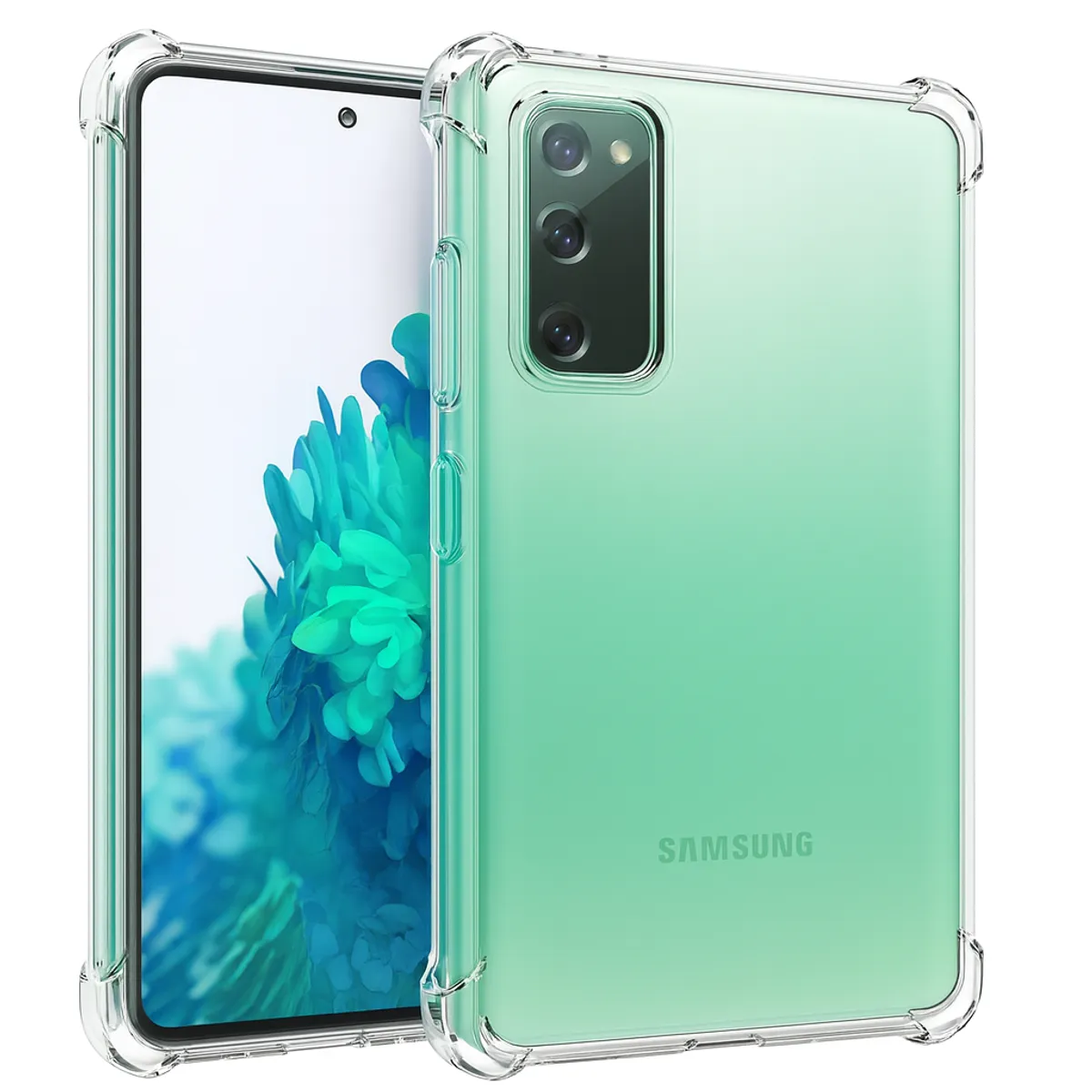 GENERICO - CARCASA TRANSPARENTE ANTIGOLPE REFORZADA PARA SAMSUNG S20 FE