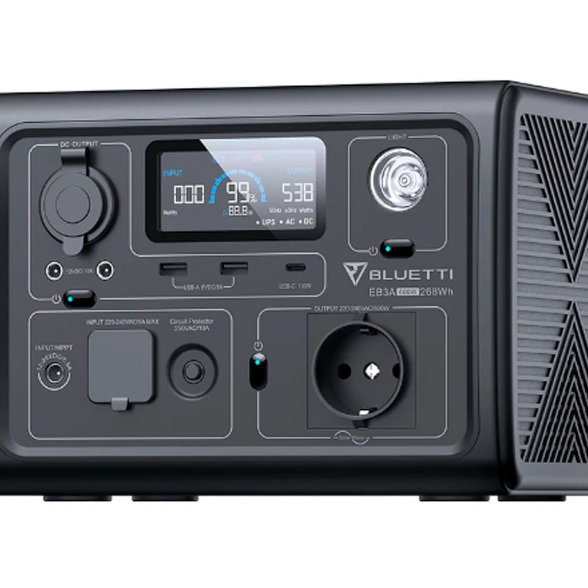 BLUETTI - Estación de Energía Portátil Bluetti EB3A 600W