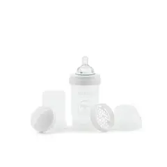 TWISTSHAKE - Mamadera Anti-Cólico 180ml Blanco