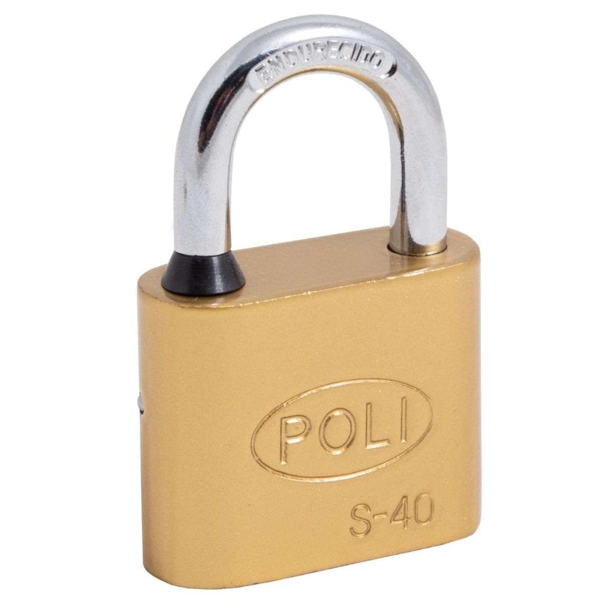 POLI - CANDADO POLI S 40MM BR-CJ 3 LLAVES 157140