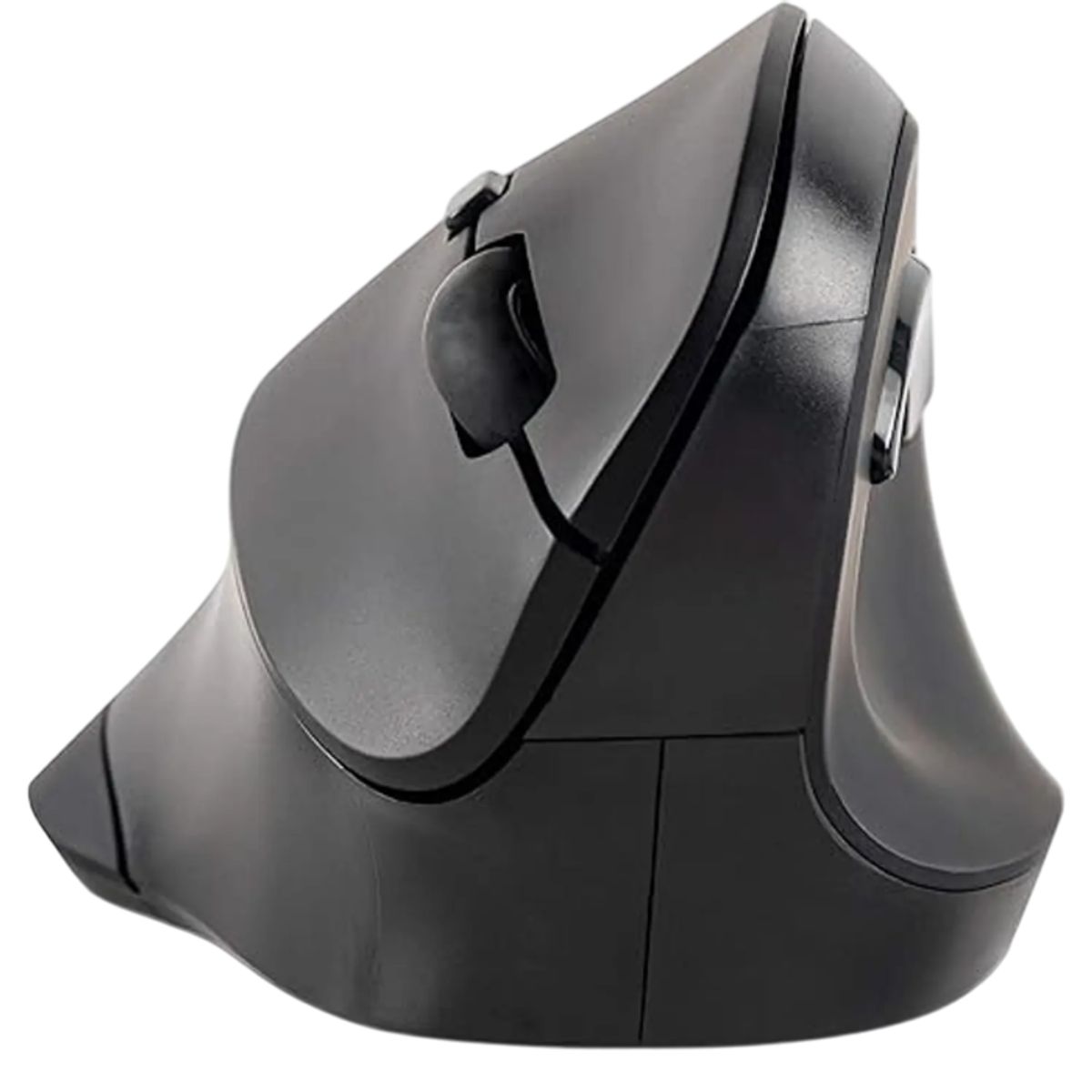KENSINGTON - Kensington K75575WW, Mouse Vertical Ergonómico, Inalámbrico, 2400 DPI, 2.4GHz, Gris, Negro