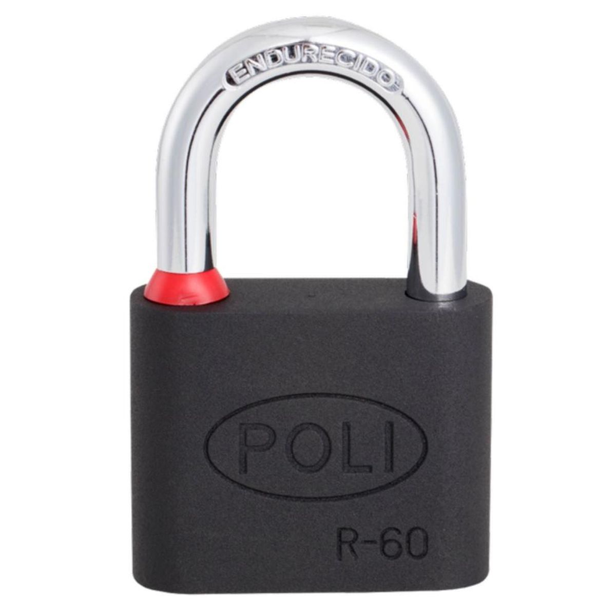 POLI - CANDADO POLI R 60MM NEGRO-CJ 3 LLAVES 157190