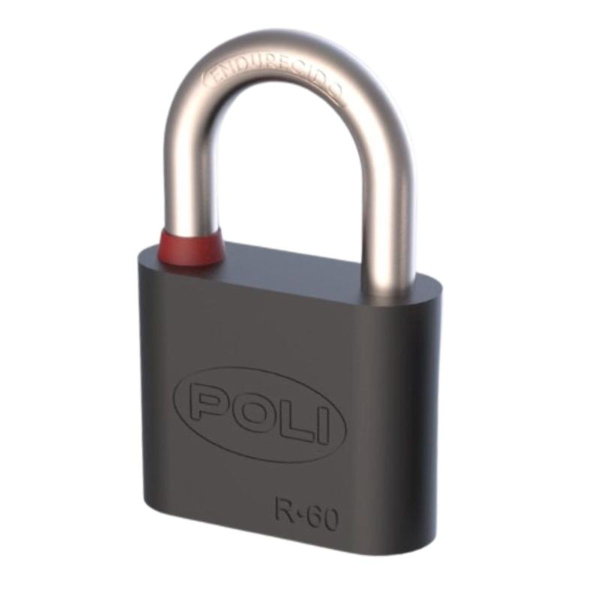 POLI - CANDADO POLI R 60MM NEGRO-CJ 3 LLAVES 157190