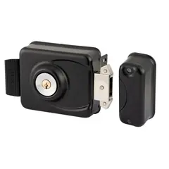 POLI - CERRADURA SOBREP ROBBUSTA 7300 ANTIP CCAJA NEGRO