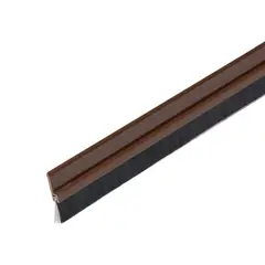 GENERICO - SELLO CEPILLO PUERTA JONAS CAFE 1MT AUTOADHESIVO