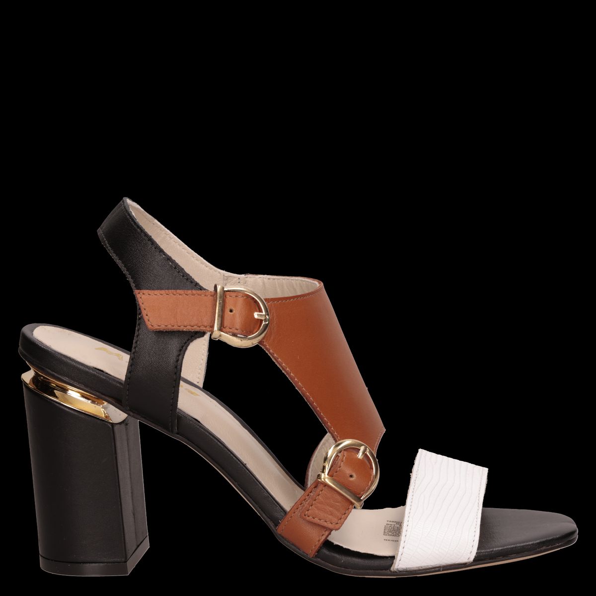 MINGO - Sandalia Mujer Formal Marrón Mingo