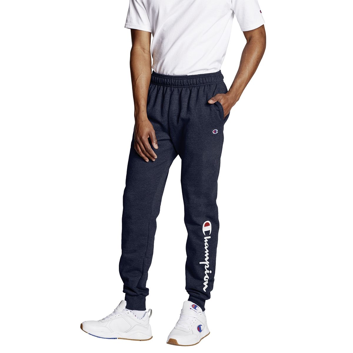 CHAMPION - Pantalón Regular Fit Algodón Hombre  Champion