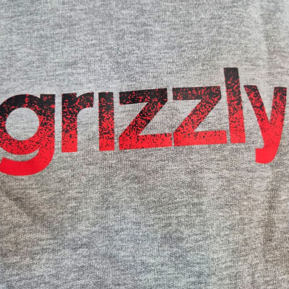 GRIZZLY - Poleron Hoodie Hombre Grizzly Griptape Lowercase Fadeaway Gris