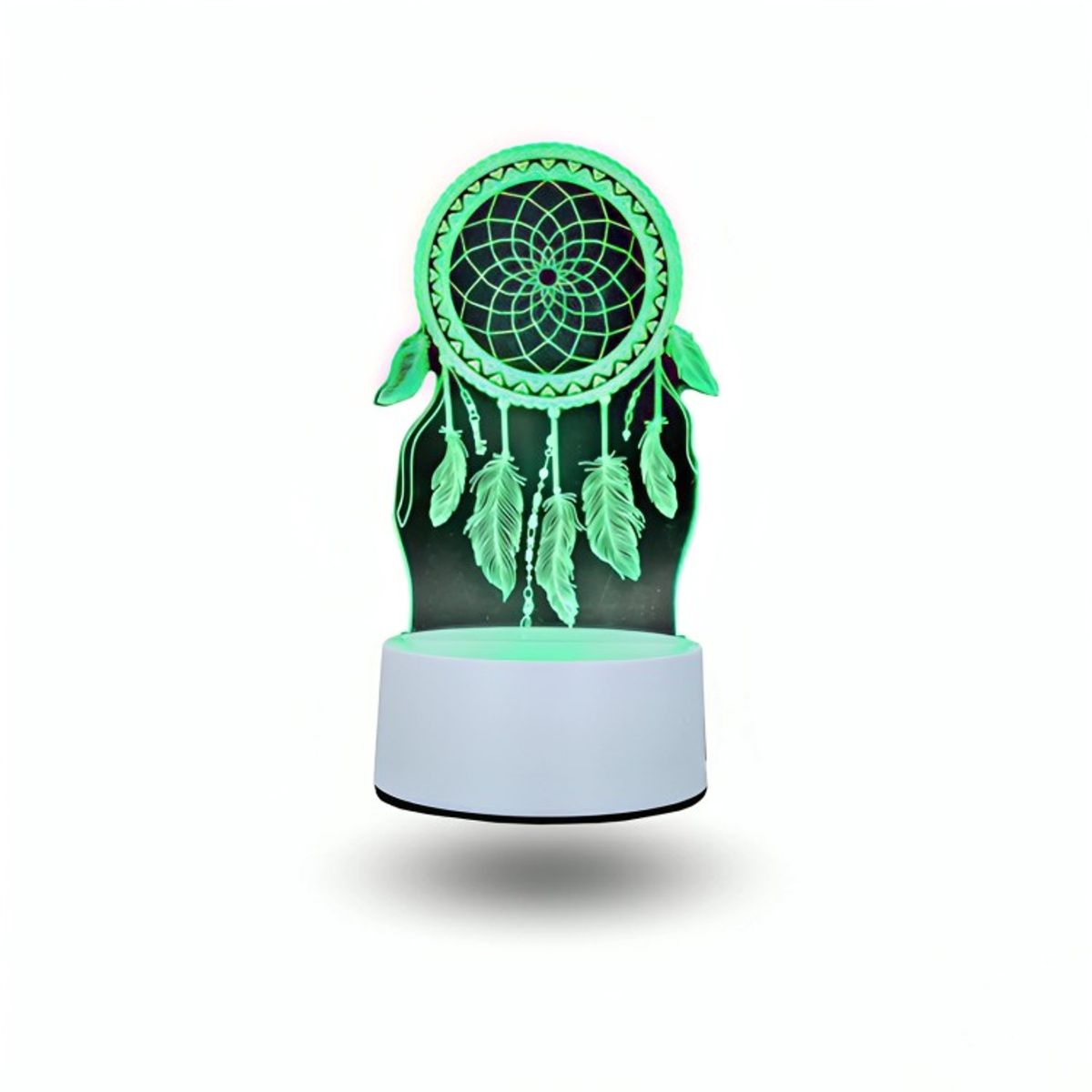 GENERICO - Lámpara Led RGB visualización 3D Neto