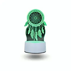 GENERICO - Lámpara Led RGB visualización 3D Neto