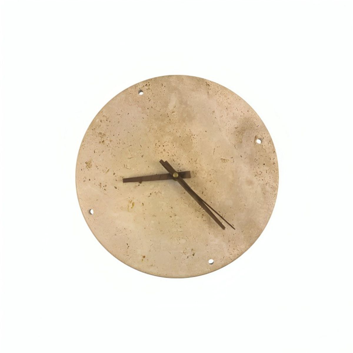 GENERICO - Reloj de Pared LED de Piedra Natural con Estilo Premium