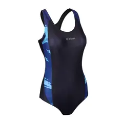 FOUR - Traje de Baño Mujer Natación Negro - SwimForce