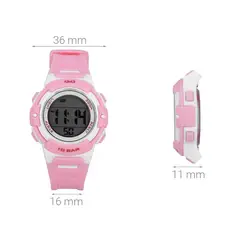 QYQ - RELOJ MARCA M185J004Y PARA NIÑAS DEPORTIVO SUMERGIBLE
