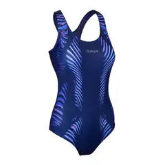 FOUR - Traje de Baño Mujer Natación Azul Marino -