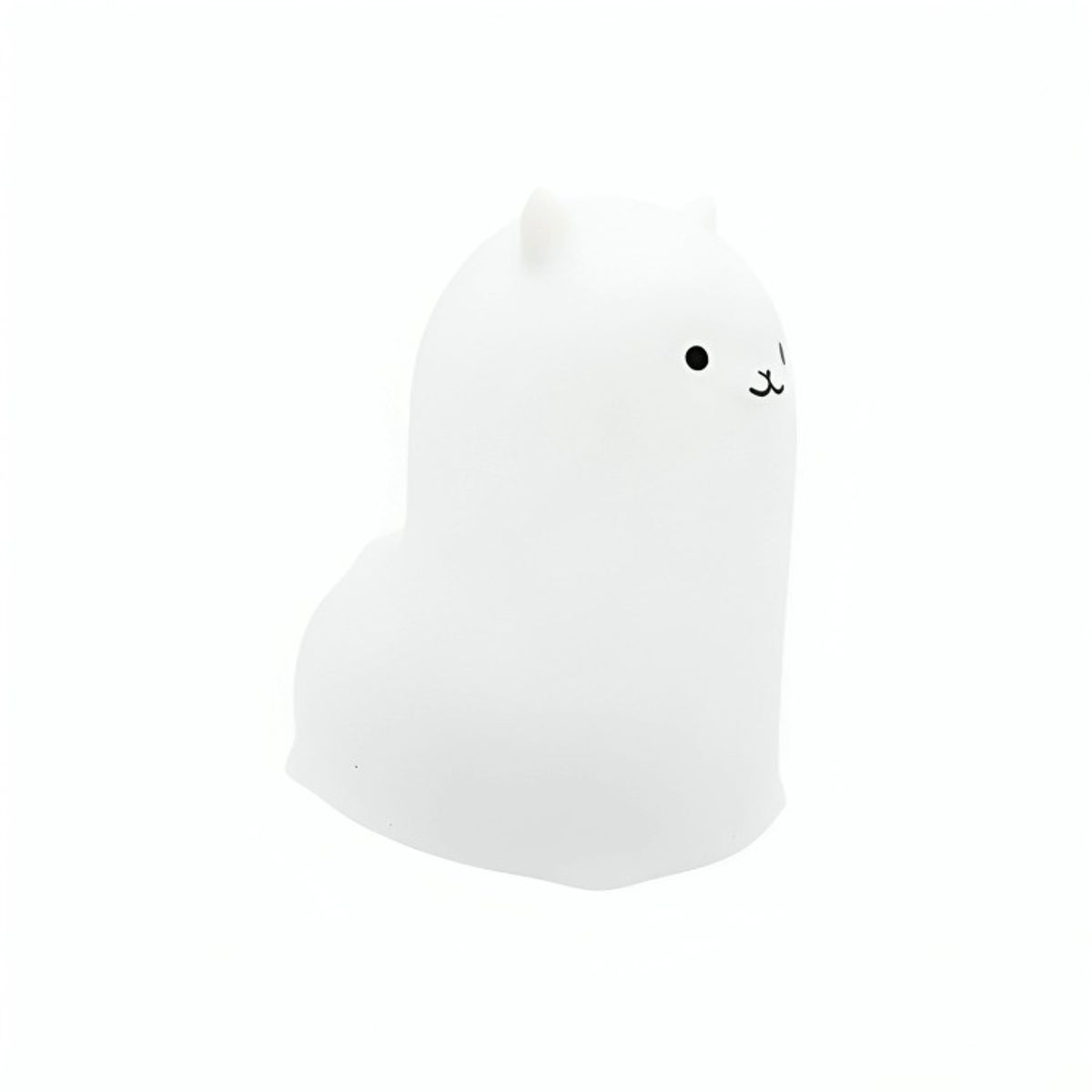 GENERICO - Lámpara de Noche de Silicona LED RGB Squishy Alpaca