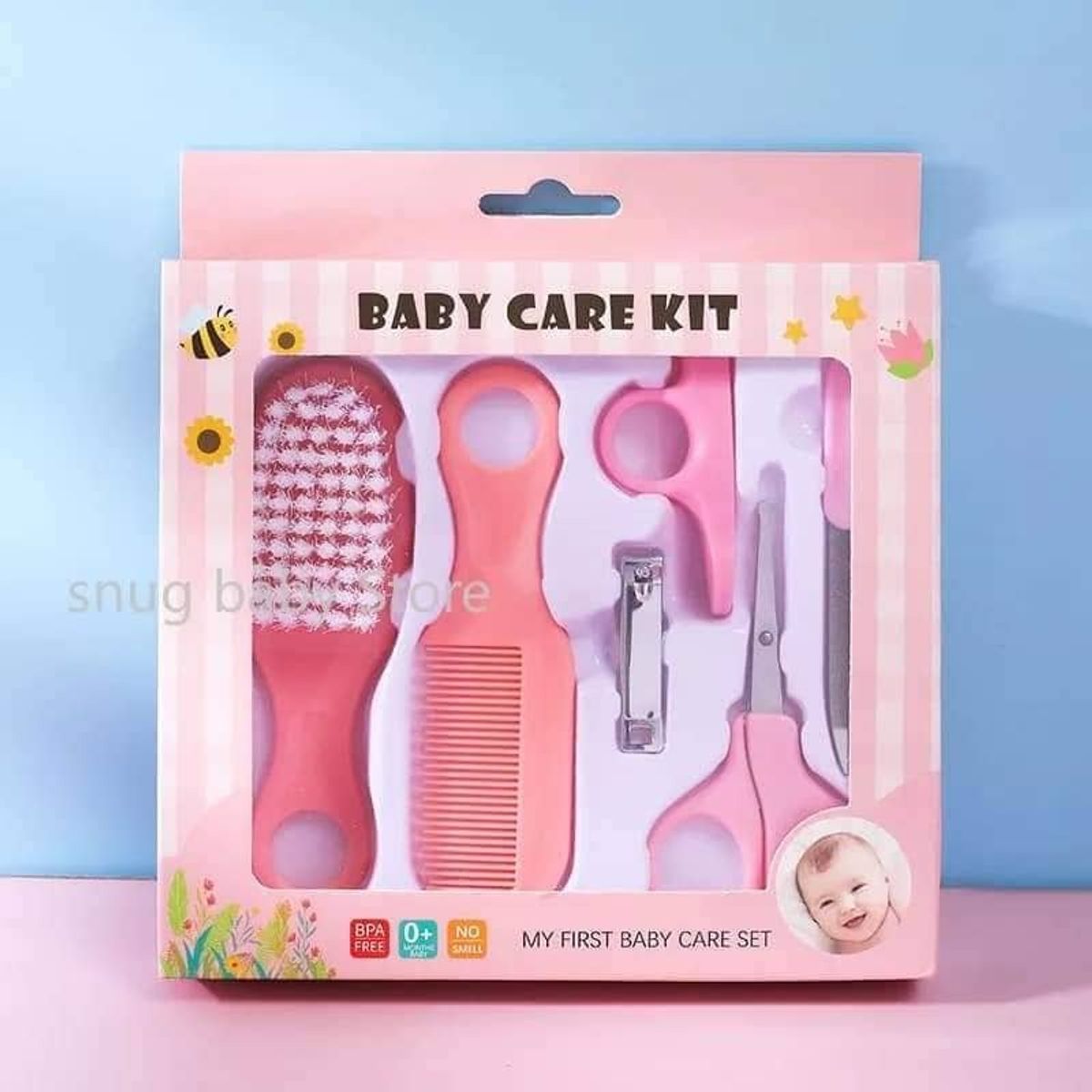 GENERICO - Kit 6 Piezas De Salud Cuida Bebé