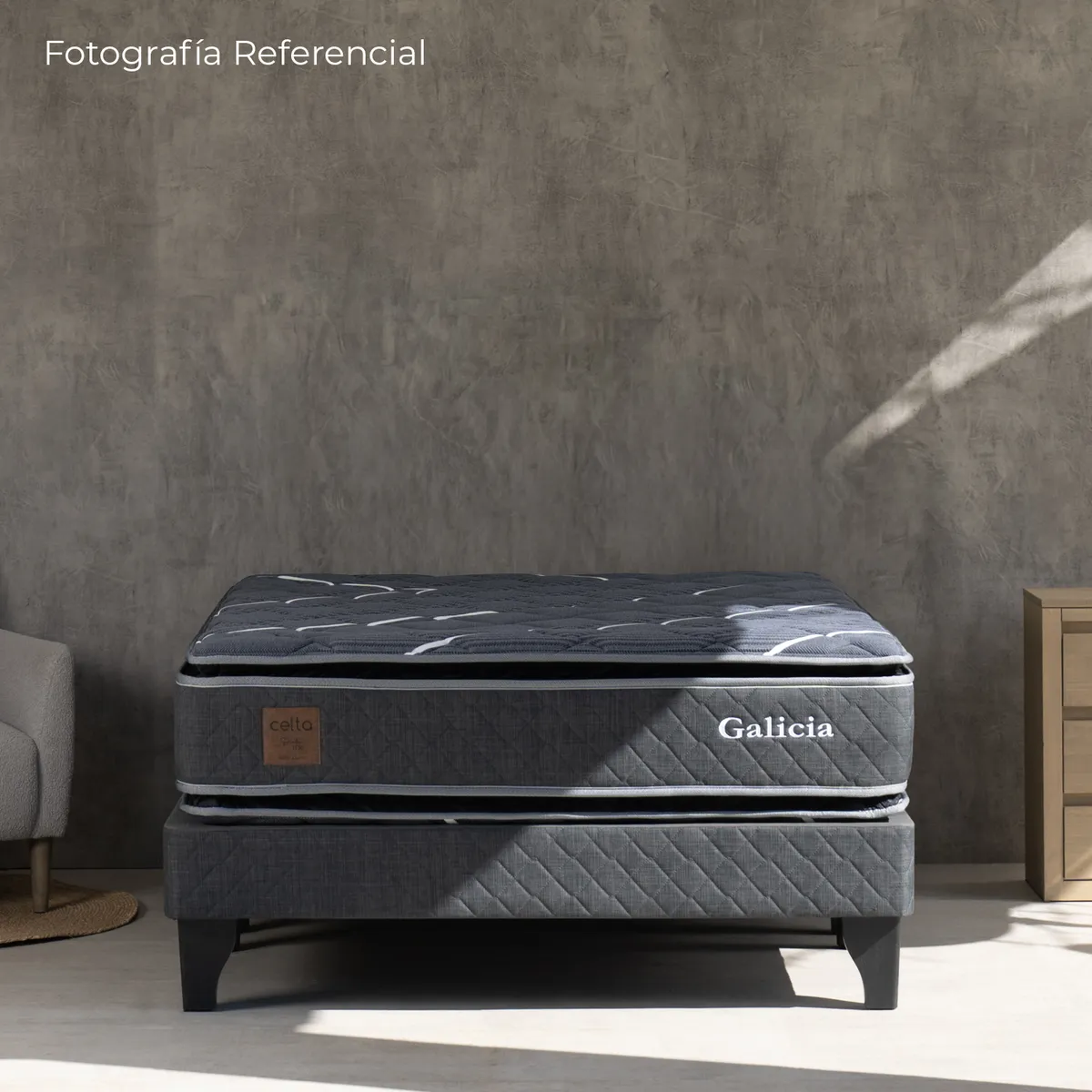 CELTA - Cama Europea Pocket Plus Galicia King