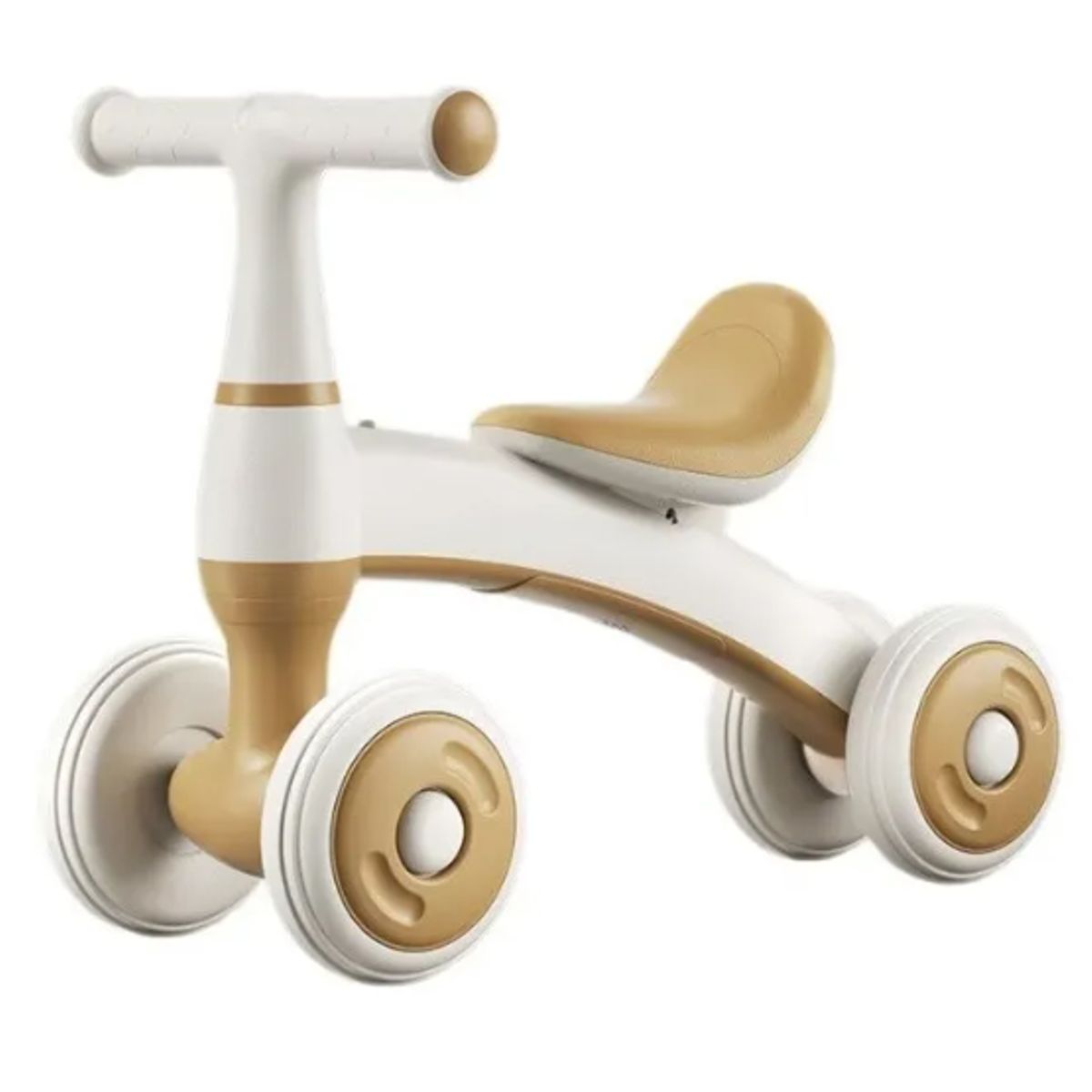 GENERICO - Correpasillos Moto Andador Para Bebes 4 Ruedas Niños BEIGE